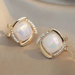 MEENAZ Geometric Studs Earrings-picture-32