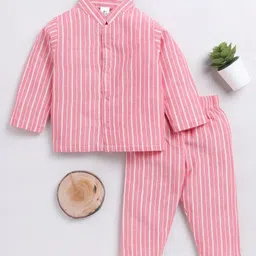 Clt.s Unisex Kids Striped Night suit-image-21