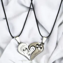 fabula Heart Shaped Pendants with Chains-picture-37