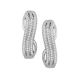 Peora Contemporary Hoop Earrings image 4
