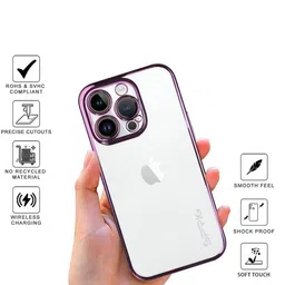 SPRIG iPhone 14 Pro Electroplating Back Case Mobile Accessories image 4