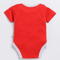 YK X Tinyo Infant Boys Snoopy Printed Pure Cotton Bodysuit with Printed Sleepsuit image 3