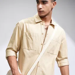 HIGHLANDER Men Comfort Opaque Casual Shirt-picture-12