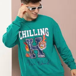 Harvard Pure Cotton Graphic Printed Sweatshirt-picture-48