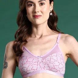 DressBerry Abstract Printed Anti Odour Full Coverage Bra-picture-33