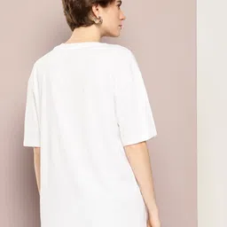 Dexter by Kook N Keech Oversized Fit Graphic Printed Pure Cotton T-shirt image 2