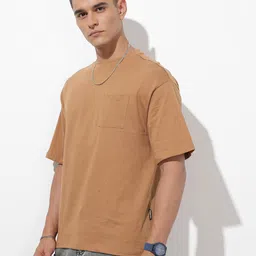 The Roadster Life Co. Relaxed Fit Pure Cotton T-shirt image 2