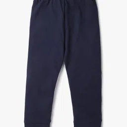 GAP Boys Navy Regular Fit Solid Joggers image 2