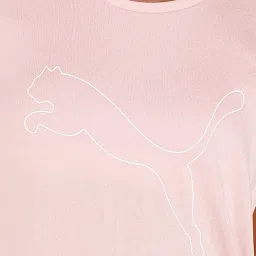 Puma PERFORMANCE HEATHER CAT Pink T-Shirt image 5
