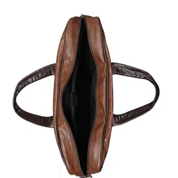 LOREM Unisex Synthetic Textured Laptop Bag image 4