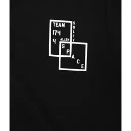 allen solly junior Allen Solly Black Solid Hoodie image 3