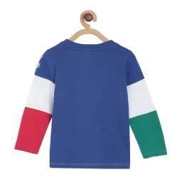 MINIKLUB Boys Multicolor Printed Full Sleeves T-Shirt image 2