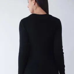 RVK Black Slim Fit Sweater image 2