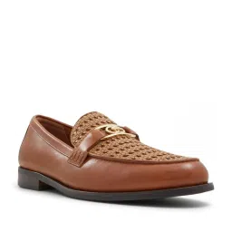 Aldo Men's Cognac Formal Loafers image 2