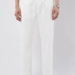 U.S. Polo Assn. Men Straight Fit Pleated Trousers image 5