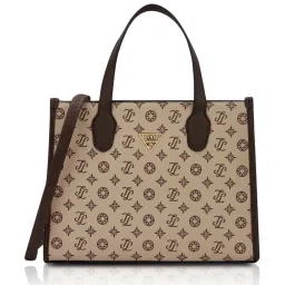 LAVIE Signature Taupe Logo Handbag image 2
