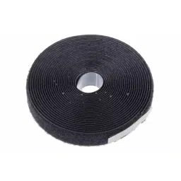 RS PRO Black Hook Loop Tape 20 mm x 5 m, 30405954 image 2