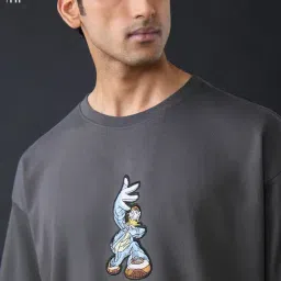 The Souled Store Disney: Quack Off Oversized T-Shirts-picture-14