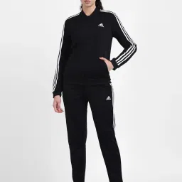 Adidas Black Regular Fit W 3S Tracksuit image 1