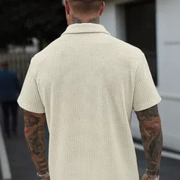 JUMPCUTS Men Polo Collar T-shirt image 3