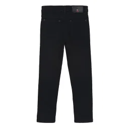Tales & Stories Kids Black Solid Jeans image 2