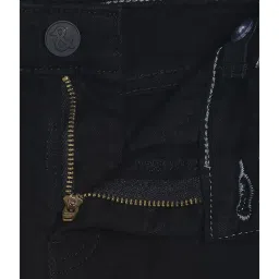 Tales & Stories Kids Black Solid Jeans image 3