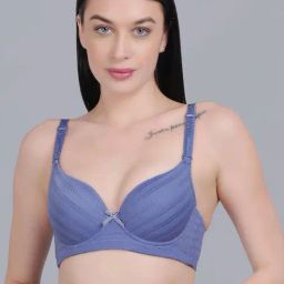 mod & shy Blue T-Shirt Bra-picture-38
