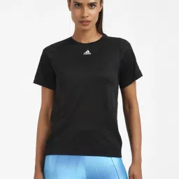 Adidas Black Regular Fit WTR T-Shirt image 1