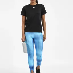 Adidas Black Regular Fit WTR T-Shirt image 4