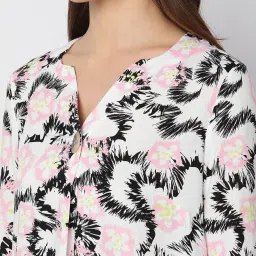 Vero Moda Multicolor Printed Top image 5