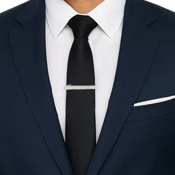 Leonardi Silver-Plated Tie Pin image 2