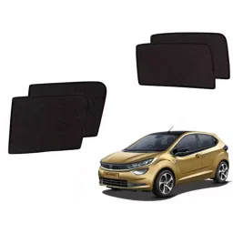 Auto Pearl Side Window Sun Shade Cover for Tata Altroz (Black)-picture-21