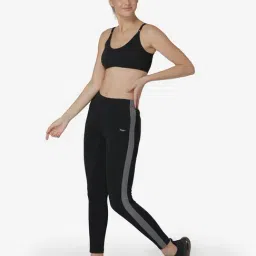 Red Tape Black Striped Tights image 4