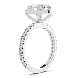 Sparkles Lab Grown Diamond 14k (585) White Gold Ring for Women image 2