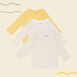 Pantaloons Baby Girls Lemon Drop Printed T-Shirt Pack Of 3-image-65