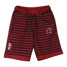 Monte Carlo Kids Wine Striped Bermudas image 1