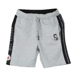 Monte Carlo Kids Grey Melange Textured Bermudas image 1