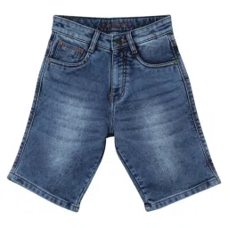 Monte Carlo Kids Light Blue Solid Shorts image 1