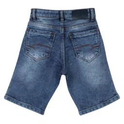 Monte Carlo Kids Light Blue Solid Shorts image 2