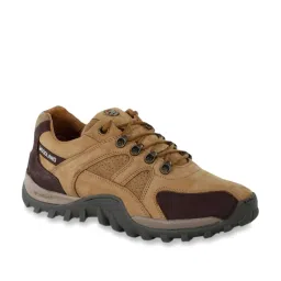 Woodland Men's Camel Casual Shoes image 3
