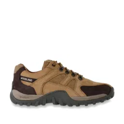 Woodland Men's Camel Casual Shoes image 2