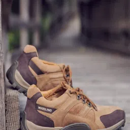 Woodland Men's Camel Casual Shoes image 1