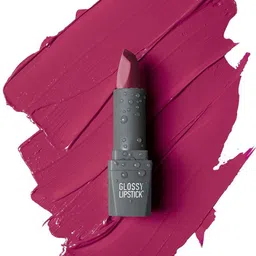 ALIX AVIEN PARIS Glossy Lipstick- 4ml- Bright Fuschia image 2