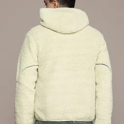 The Roadster Lifestyle Co. Hooded Sherpa Jacket image 4