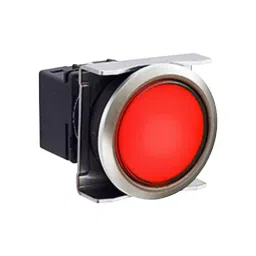 IDEC LBW Series Flash Silhoutte Switch Indicator Light and 22.3 mm Mounting Hole Dia, LBW6MP-1T04VR-picture-20