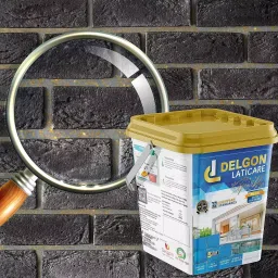 DELGON LATICARE Sparkle Glitter Epoxy Tile Grout Golden Grey 5 Kg, EG-100s-5-102 image 2