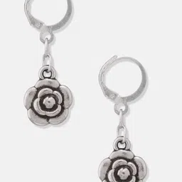 Atibelle Set Of 3 German Silver Plated Heart Shaped Drop Earrings image 2