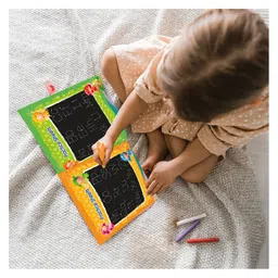 colour fairies Practice Writing Alphabet With Chalk Book- English image 3