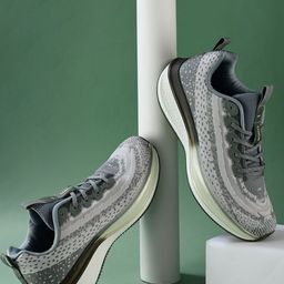 Campus Men Mesh Lace-Ups Running Non-Marking Shoes-picture-30