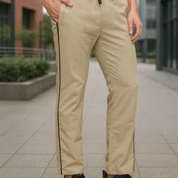 LEE BONEE Men Camel Brown Dri Fit Track Pant image 5